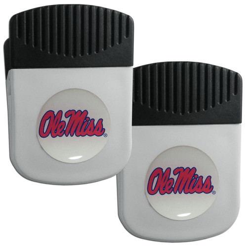 Mississippi Rebels Clip Magnet with Bottle Opener - 2 Pack