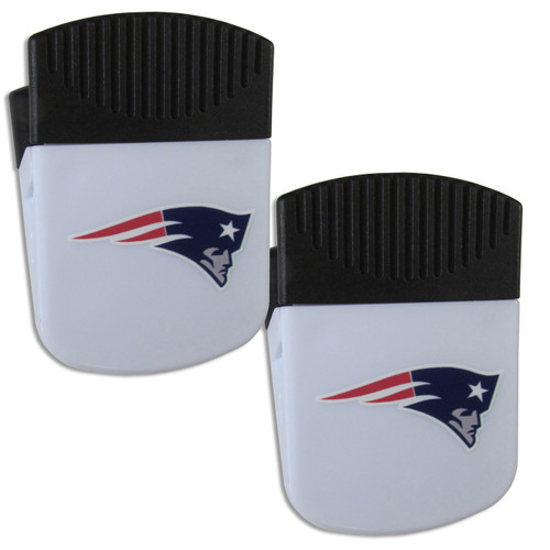 New England Patriots Chip Clip Magnet with Bottle Opener - 2 Pack