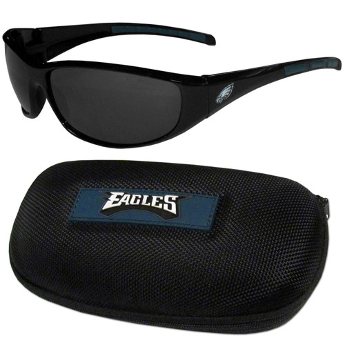 Philadelphia Eagles Wrap Sunglass and Case Set