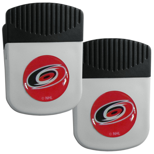 Carolina Hurricanes Clip Magnet with Bottle Opener - 2 Pack