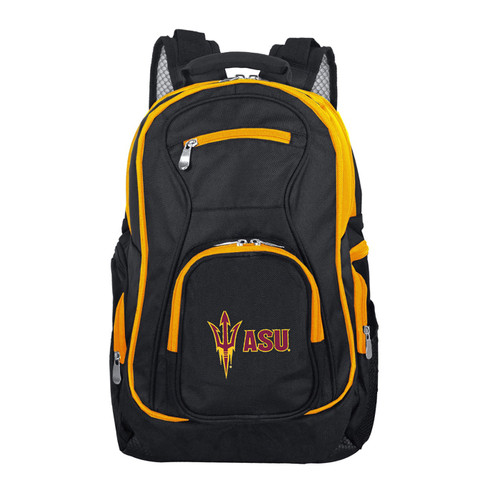 NCAA Arizona State Sun Devils Colored Trim Premium Laptop Backpack