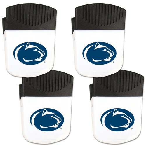 Penn State Nittany Lions 4 Pack Chip Clip Magnet With Bottle Opener