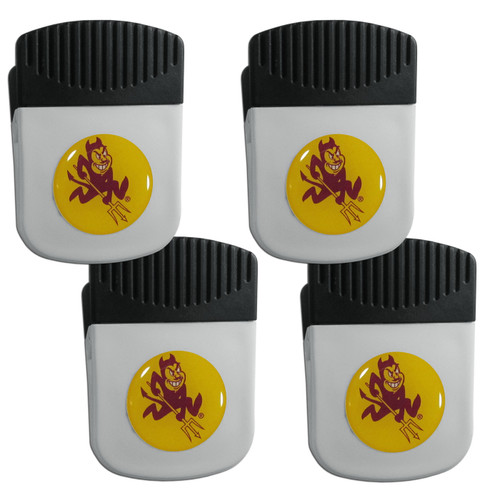 Arizona State Sun Devils Siskiyou 4 Pack Chip Clip Magnet