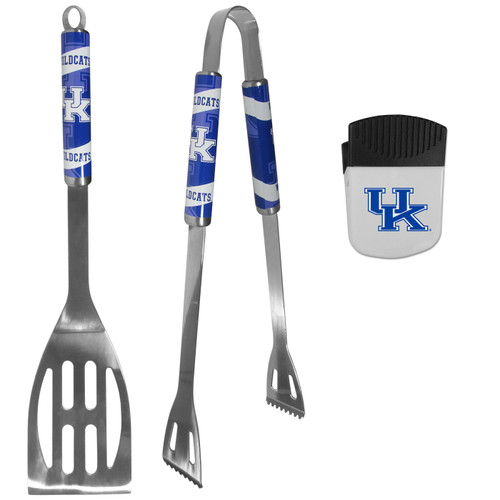 Kentucky Wildcats 2 Piece BBQ Set and Chip Clip