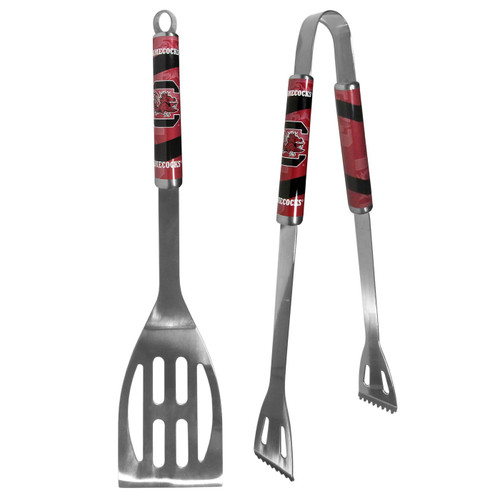 South Carolina Gamecocks 2 Piece Steel BBQ Tool Set