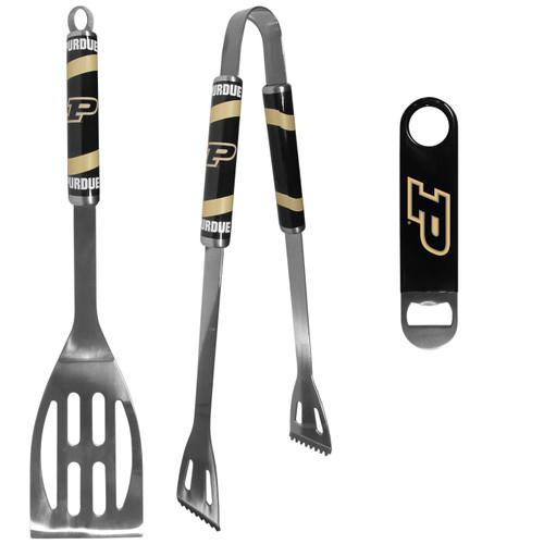 Purdue Boilermakers 2 Piece BBQ Set and Bottle Opener