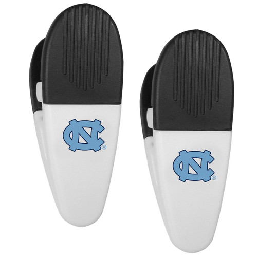 North Carolina Tar Heels Mini Chip Clip Magnets - 2 Pack
