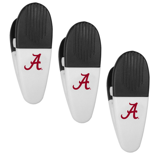 Alabama Crimson Tide Mini Chip Clip Magnets - 3 Pack