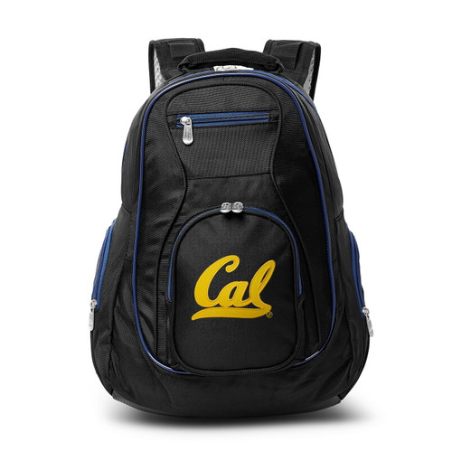 NCAA California Golden Bears Colored Trim Premium Laptop Backpack
