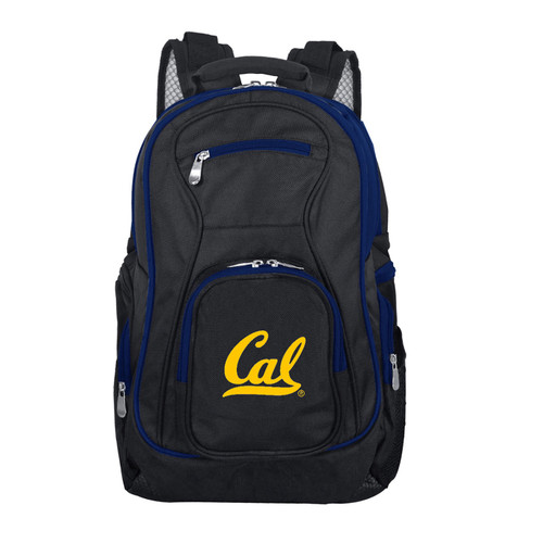 NCAA California Golden Bears Colored Trim Premium Laptop Backpack