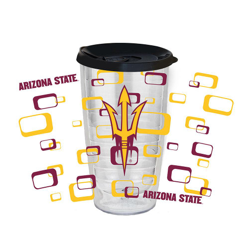 Arizona State Sun Devils 16 oz. Tritan Tumbler with Color Lid