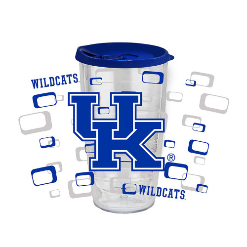 Kentucky Wildcats 16 oz. Tritan Tumbler with Color Lid