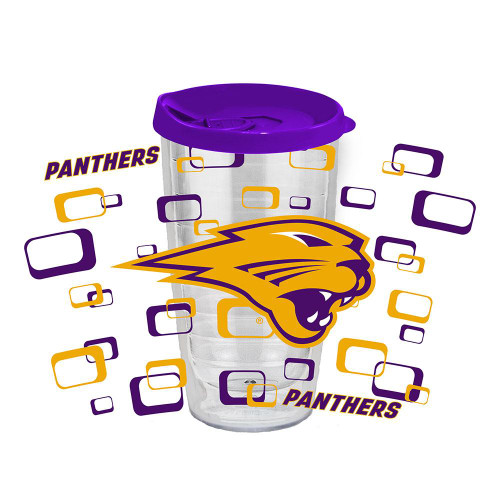Northern Iowa Panthers 16 oz. Tritan Tumbler with Color Lid