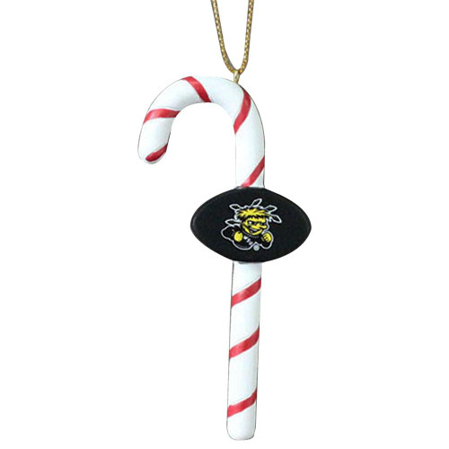 Wichita State Shockers 2-Pack Candy Cane Ornament Set