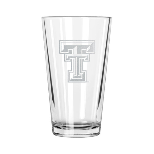Texas Tech Red Raiders 17 oz. Etched Pint Glass