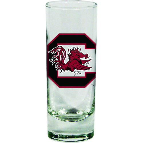 South Carolina Gamecocks 2 oz. Cordial Glass