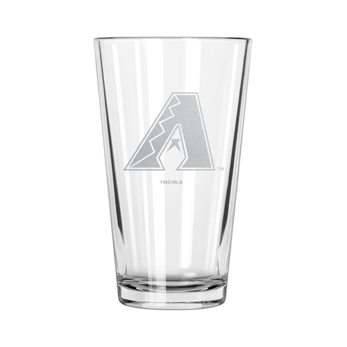 Arizona Diamondbacks 17 oz. Etched Pint Glass