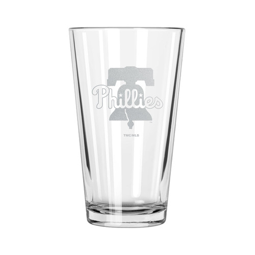 Philadelphia Phillies 17 oz. Etched Pint Glass