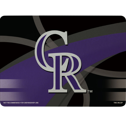 Colorado Rockies Carbon Fiber Cutting Board