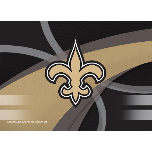 New Orleans Saints Carbon Fiber Cutting Board