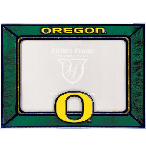 Oregon Ducks NCAA Art Glass Picture Frame