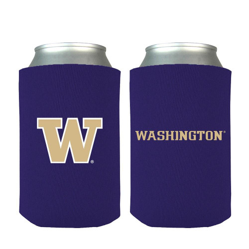 Washington Huskies Neoprene Can Insulator