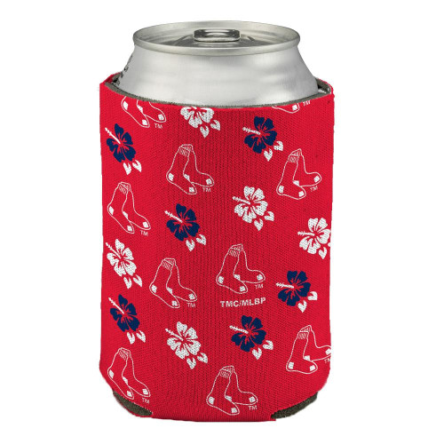 Boston Red Sox Neoprene Tropical Flamingo Can Insulator