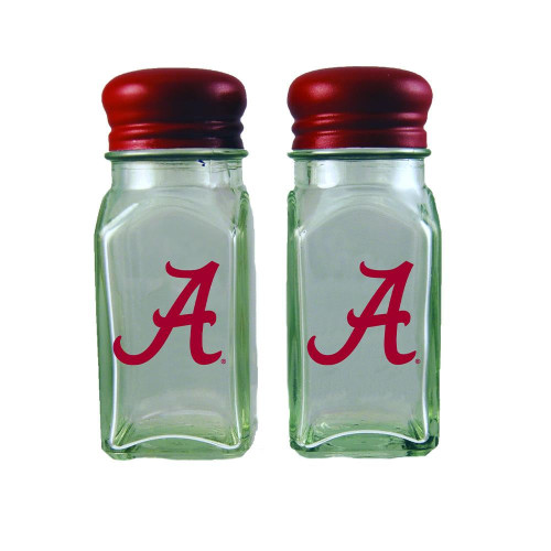 Alabama Crimson Tide Team Color Top Salt and Pepper Shaker
