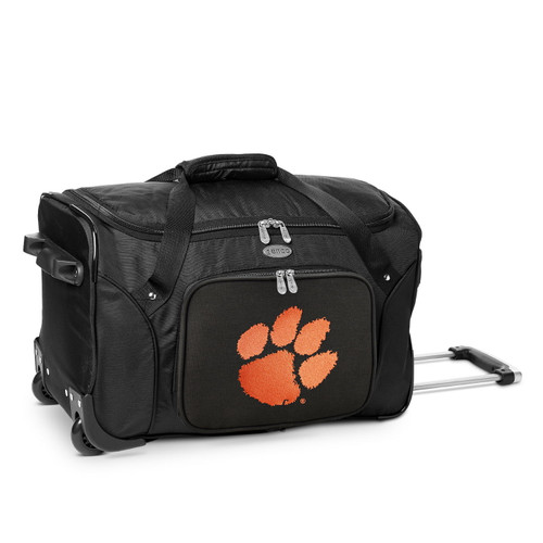 Clemson Tigers 22" Rolling Duffle Bag