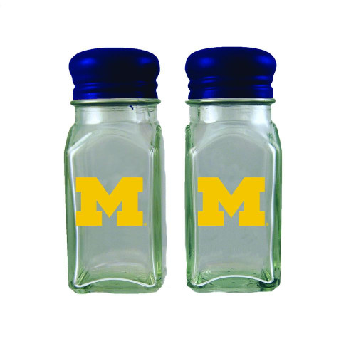 Michigan Wolverines Team Color Top Salt and Pepper Shaker