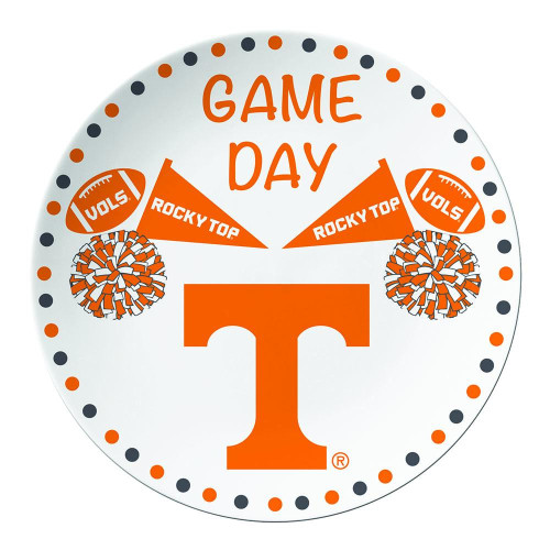 Tennessee Volunteers Ceramic Game Day Plate