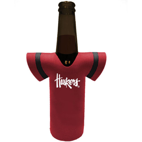 Nebraska Cornhuskers Neoprene Team Jersey Bottle Insulator