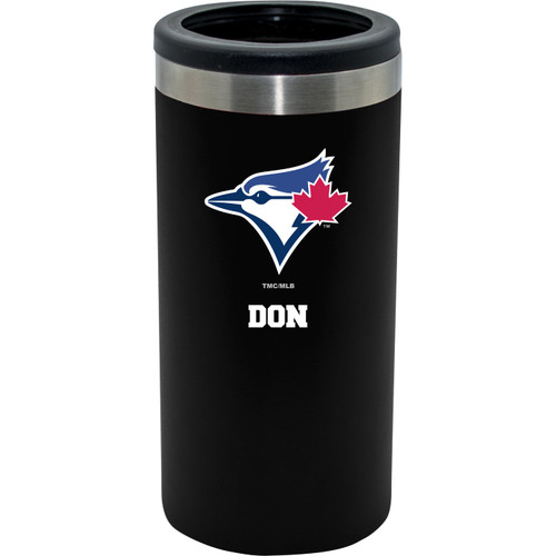 Toronto Blue Jays Personalized 12 oz. Stainless Steel Slim Can Holder