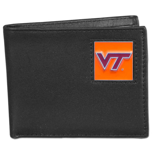 Virginia Tech Hokies Leather Bi-fold Wallet