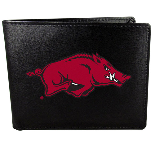 Arkansas Razorbacks Large Logo Bi Fold Wallet