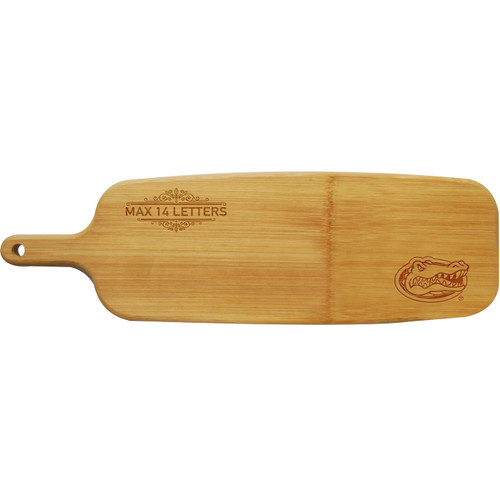 Florida Gators Personalized Paddle Cutting Board
