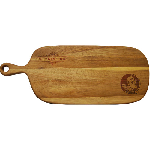 Florida State Seminoles Personalized Paddle Serving Board