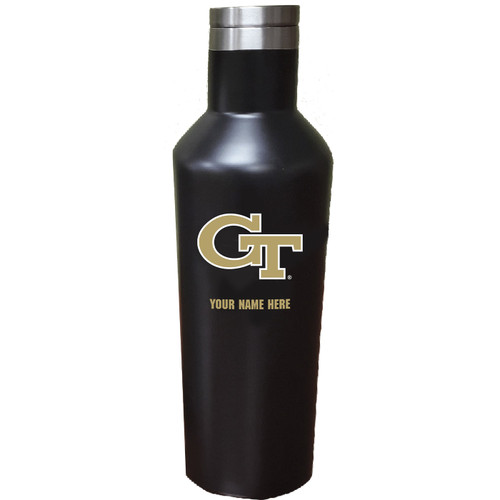 Georgia Tech Yellow Jackets Personalized 17 oz. Stainless Steel Infinity Bottle