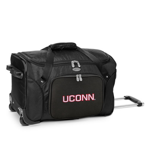 Connecticut Huskies 22" Rolling Duffle Bag