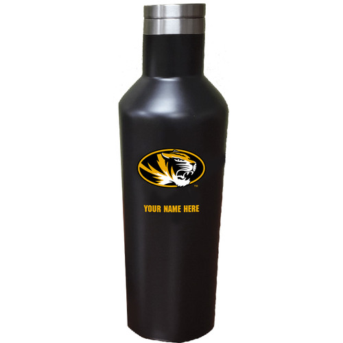 Missouri Tigers Personalized 17 oz. Stainless Steel Infinity Bottle