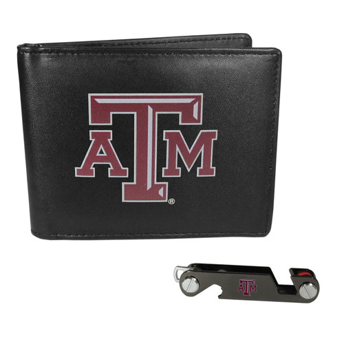 Texas A&M Aggies Bi-fold Wallet & Key Organizer