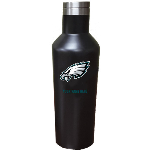 Philadelphia Eagles Personalized 17 oz. Stainless Steel Infinity Bottle