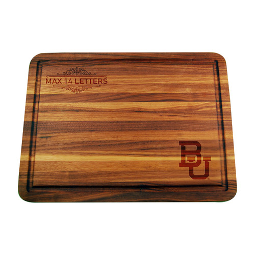 Baylor Bears Personalized Cutting & Serving Board
