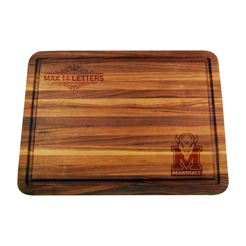 Marshall Thundering Herd Personalized Cutting & Serving Board
