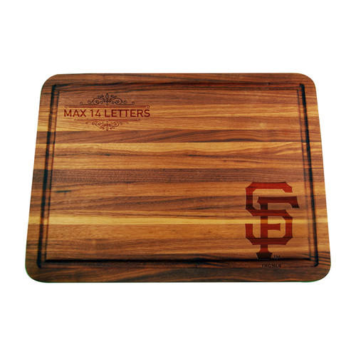 San Francisco Giants Personalized Cutting & Serving Board