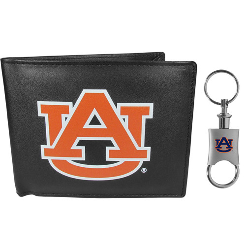 Auburn Tigers Bi-fold Wallet & Valet Key Chain