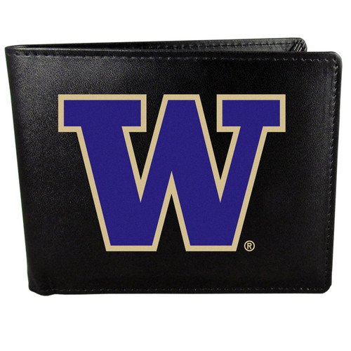Washington Huskies Large Logo Bi Fold Wallet