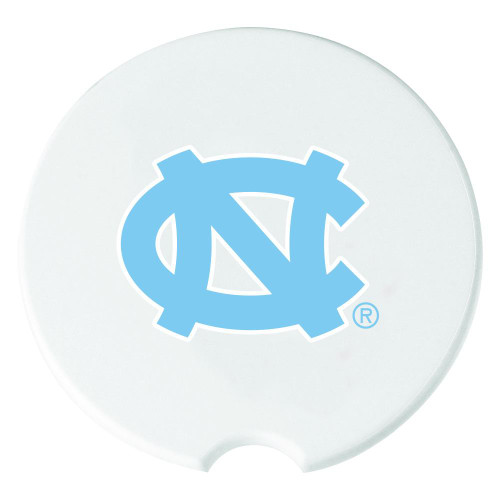 North Carolina Tar Heels 2-Pack Ceramic Travel Coaster Set
