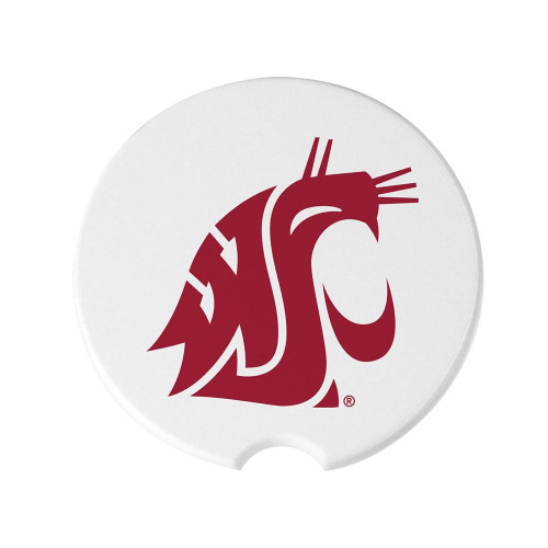 Washington State Cougars 2-Pack Ceramic Travel Coaster Set