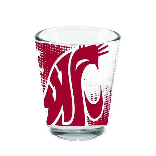 Washington State Cougars 2 oz. Full Wrap Shot Glass